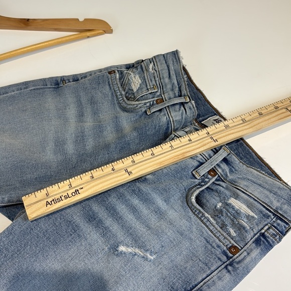 Agolde Sophie High Rise Skinny Crop Jeans in Vertigo Size 23 - Picture 9 of 10